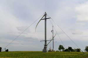 Darrieus Turbine used as a wind farm
