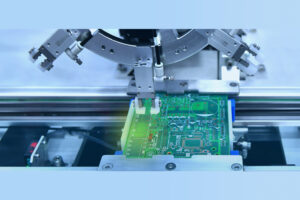 SMC Corporation (UK) Ltd products working in electronic production.